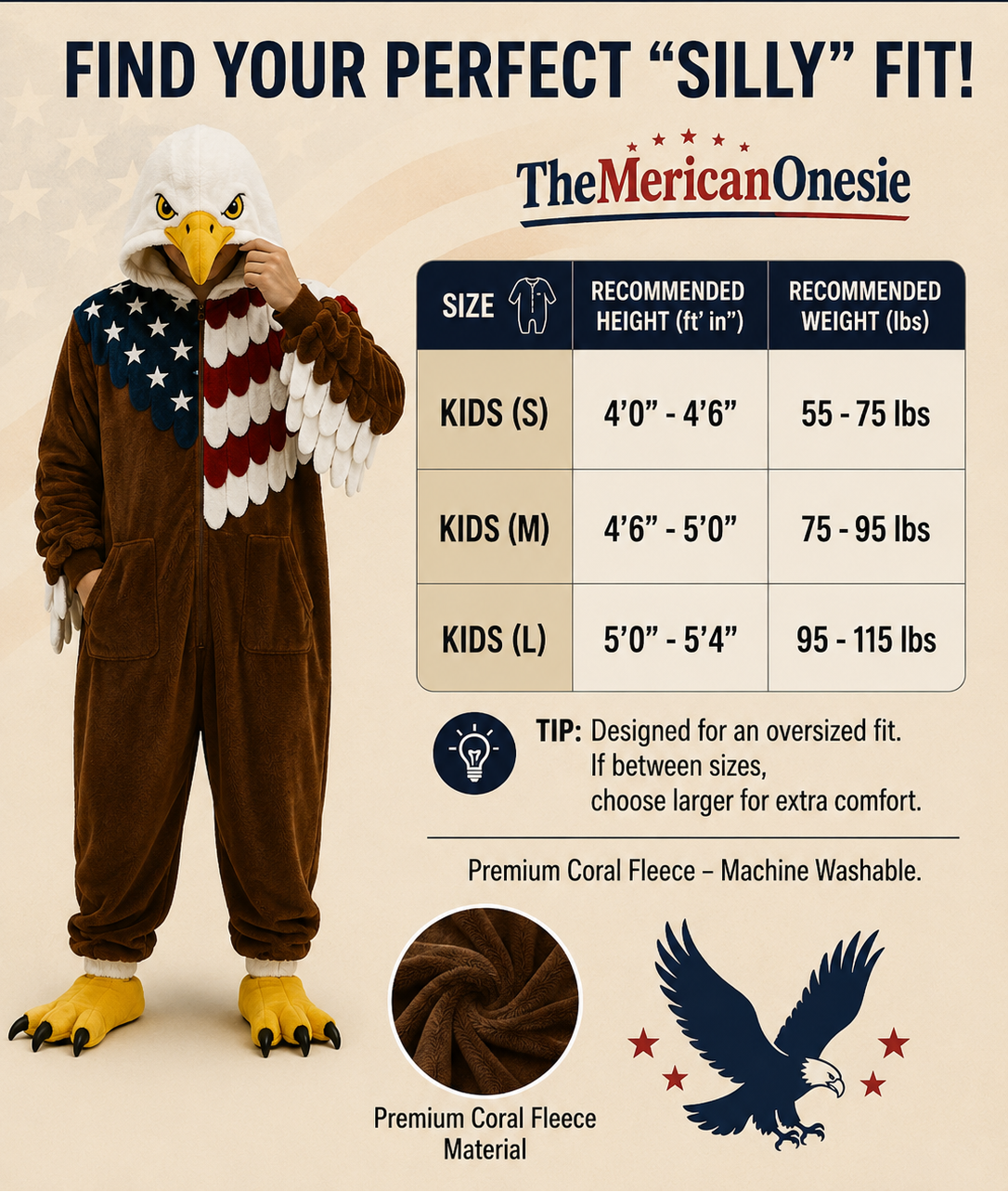 MericaOnesie™ Kids
